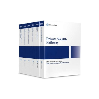 2026 Cfa Curriculum Level III Private Wealth Pathway 3 Box Set
