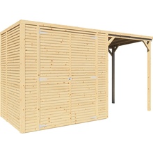 Bertilo Box 2 Plus s prístavbou 373 x 157cm prírodný