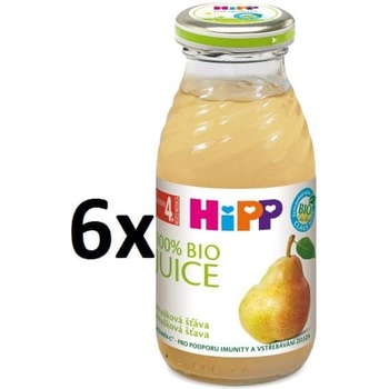 HiPP BIO Hrušková šťava 6 x 200 ml