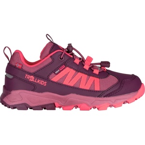 Trollkids Детски мултиспорт обувки Trollkids Kid's Tronfjell Hiker Low Multisport shoes - Deep Ruby / Frozen Berry / Pink Salmon - размер 34 (EU) (702-2415-1817)