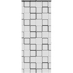 vidaXL Ролетна щора за душ с касета 100x240 см Ширина на плата 96 см (4015045)