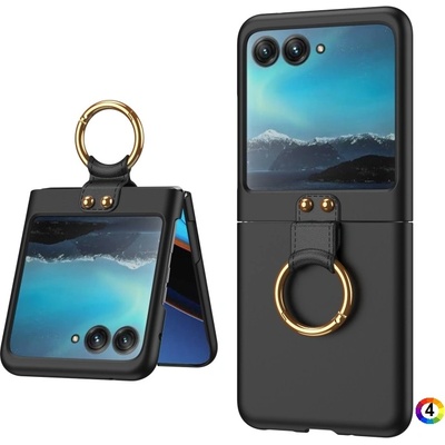 Motorola Razr 40 Ultra Удароустойчив Ring Holder Калъф и Протектор