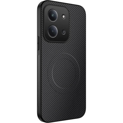 Gigapack Redmi 15C 4G GIGAPACK Силиконов капак за телефон Пластмасов заден капак с магнит, черен GP-182314 (GP-182314)