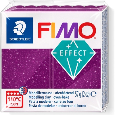 FIMO Полимерна глина Staedtler Fimo Effect, 57g, галактическо лилав 602 (21896-А-ГАЛ.ЛИЛАВ)