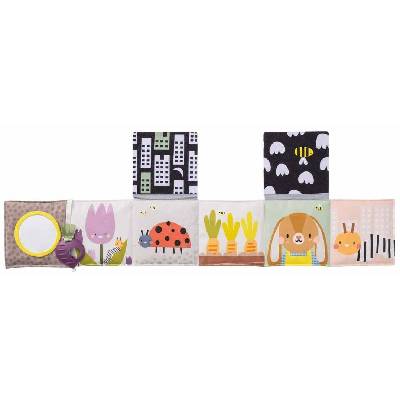 Мека бебешка книжка Taf Toys - Животни (TT13065)