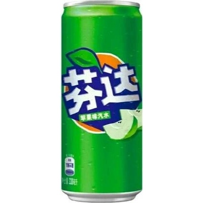 Fanta s jablečnou příchutí 330 ml