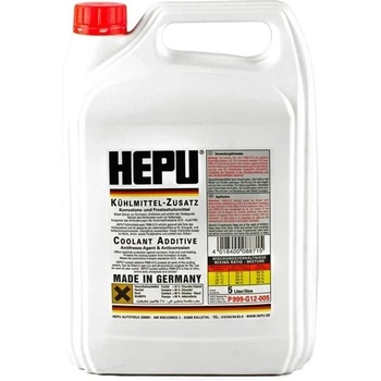 HEPU Антифриз hepu p999 g12 концентрат червен, 5л (hepu p999-g12-5)