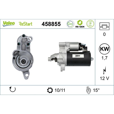 Štartér VALEO 458855