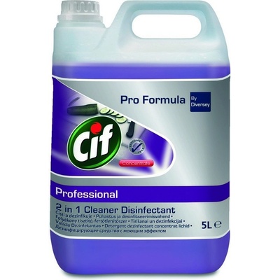 Cif Professional 2v1 cleaner Disinfectant dezinfekce 5 l