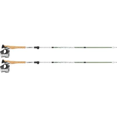 LEKI Щеки за бягане Leki Cross Trail FX Superlite Running poles - White / Envy / Black - размер 110-130 cm (526-0969-0111)