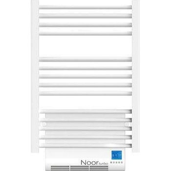Tedan Eлектрическа лира за баня noor turbo 500w + 1000w, с вграден вентилатор, цвят бял (noor500turbo e/p)