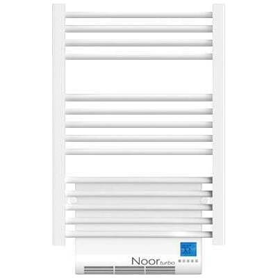 Tedan Eлектрическа лира за баня noor turbo 500w + 1000w, с вграден вентилатор, цвят бял (noor500turbo e/p)