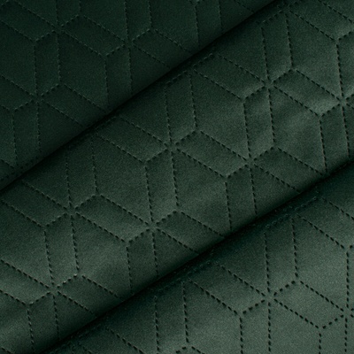 Takoy Prešívaný zamat / velvet IVY diamanty smaragdový
