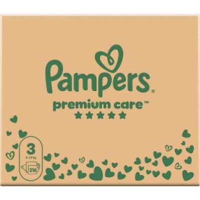 Pampers Premium 3 216ks