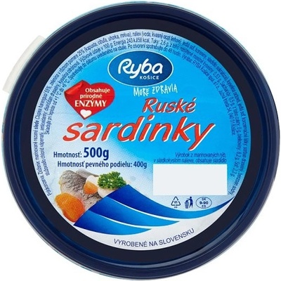 Ryba More Zdravia Ruské sardinky 500 g