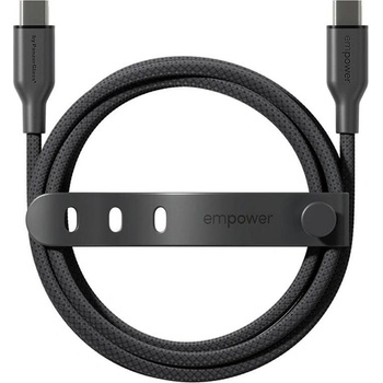 PanzerGlass Кабел PanzerGlass - Racing, USB-C/USB-C, 1.2 m, черен (5715685027611)