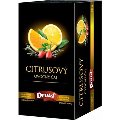 Druid Čaj ovocný Citrusový 18 ks