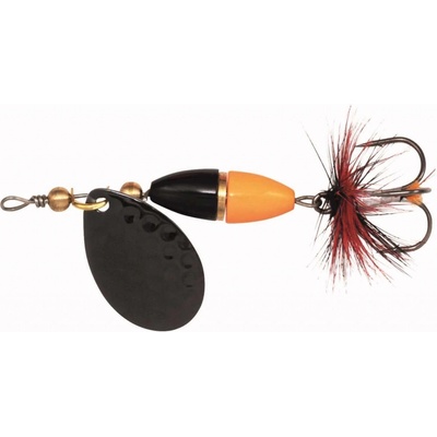 Kinetic Rotačná Trblietka Fizz 7g Black/Orange/Gold Ribbon