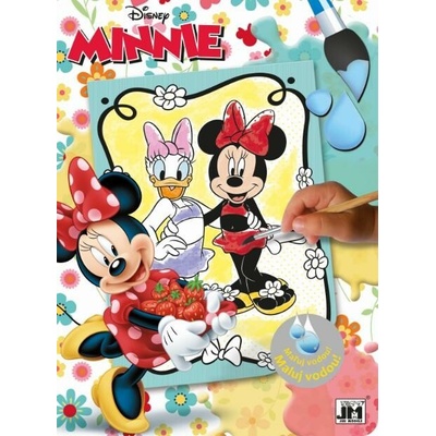 Vymaľovánky A4 vodové Minnie