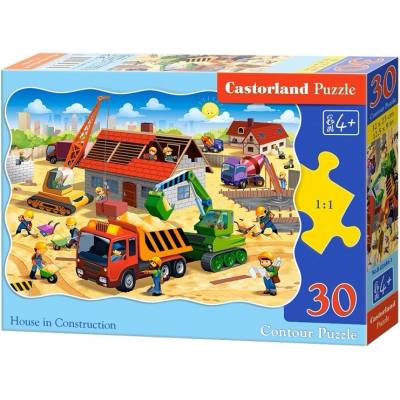 Castorland Stavba domu 30 dielov