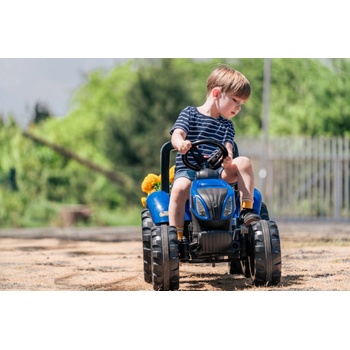 Falk FALK Šlapací traktor New Holland T8 s vlečkou FA-3090B