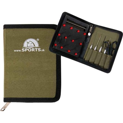 SPORTS Pouzdro na návazce Ultra + sada jehel