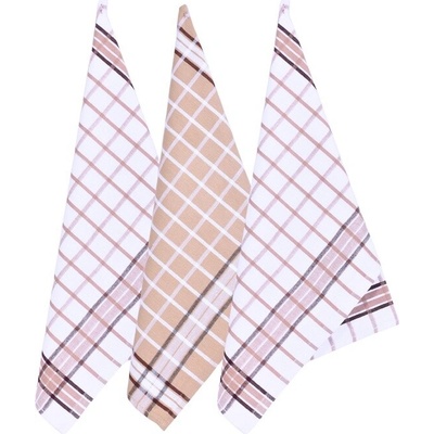 Sconto BISTRO LIGHT BEIGE MIX 50 x 70 cm 3 ks