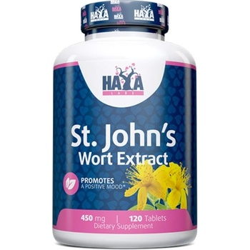 Haya Labs St. John's Wort Extract, 450 mg, 120 таблетки, Haya Labs