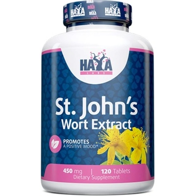 Haya Labs St. John's Wort Extract, 450 mg, 120 таблетки, Haya Labs