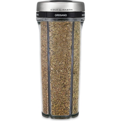 Cole & mason Кутия за подправки SAUNDERTON HERB 19 см, прозрачен, акрил, Cole & Mason (CMH122114)