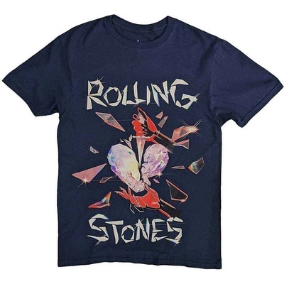 The Rolling Stones Hackney Diamonds Heart Navy Blue M Риза (<![CDATA[RSTS226MN02]]>)