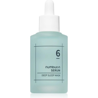 numbuzin No. 6 Deep Sleep Mask Serum нощен серум за интензивна хидратация 50ml