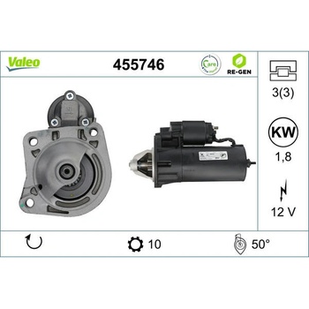 Startér VALEO 455746