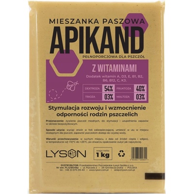LYSON Apikand/ Beefonda s vitamíny 20x1 kg – Zboží Dáma