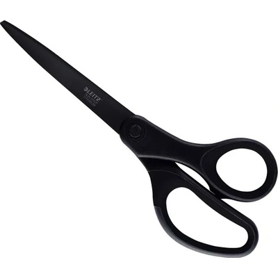 Nožnice, kancelárske, neprilnavé, 20,5 cm, LEITZ Titán, čierne