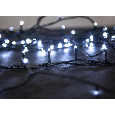 MagicHome Řetěz Vánoce Errai 1200 LED studená bílá 8 funkcí 230 V 50 Hz IP44 exteriér osvětlení L-24 m ST8090910
