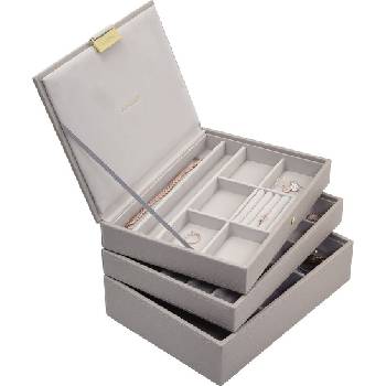 Stackers Ковчеже за бижута Stackers тройно cлassic таупе (73774)