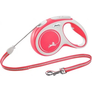 flexi Автоматичен повод Flexi New COMFORT M ВЪЖЕ - ЧЕРВЕНО, 5 м за кучета до 20 кг NOBBY Germany 77532