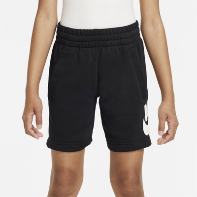 Nike Sportswear Club Fleece Big Kids' French Terry Shorts Black