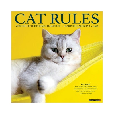 Cat Rules 12 X 12 Wall 2026