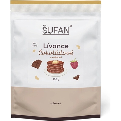 Šufan Lievance Čokoládové s malinami 250 g
