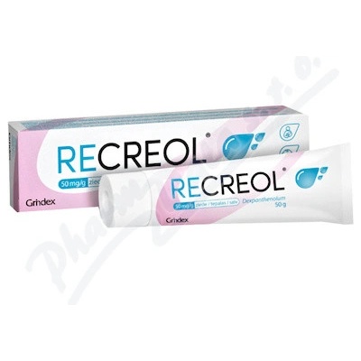 Recreol 50 mg/g masť ung.1 x 50 g
