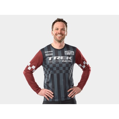 Trek Factory Racing s dlouhým rukávem šedá/červená