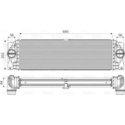 Chladič turba VALEO 818341