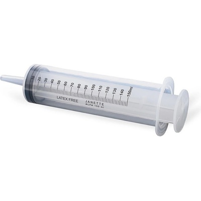 Striekačka výplachová Janette 150 ml - trojdielna, Luer, bez príslušenstva, sterilná