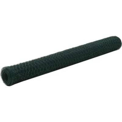 zahrada-XL Pletivo ke kurníku ocel PVC vrstva 25 x 1,2 m zelené