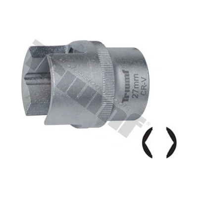 TRIUMF Hlavica 27 mm prerezaná na palivové filtre, 1/2" vstup