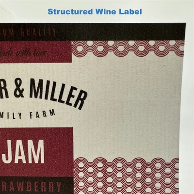 GrafiskHandellabel Structured wine label test roll - 4 meter (testroll2)
