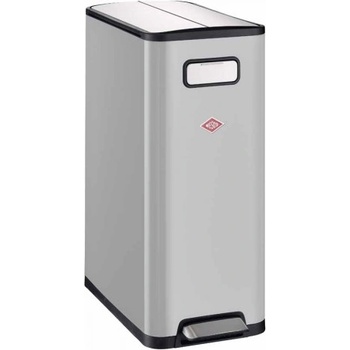WESCO Кош за отпадъци - Big Double Master, 2x20 л сив