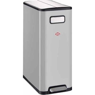 WESCO Кош за отпадъци - Big Double Master, 2x20 л сив